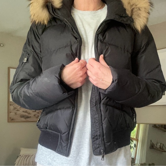 Andrew Marc New York Puffer Fur Jacket M/L - Picture 13 of 17
